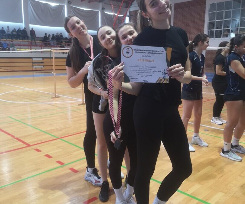 Županijsko natjecanje u badmintonu