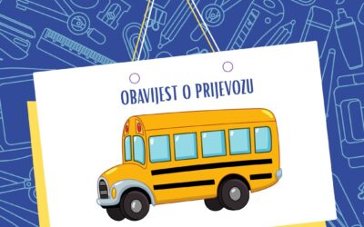 Obavijest o prijevozu za učenike
