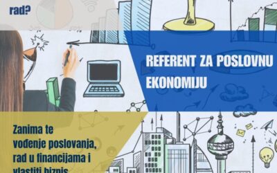 Predstavljanje smjerova – Referent za poslovnu ekonomiju